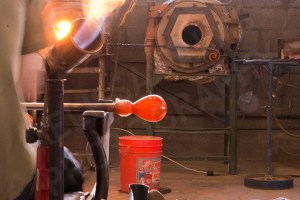 Glassblowing by Melissa Salas